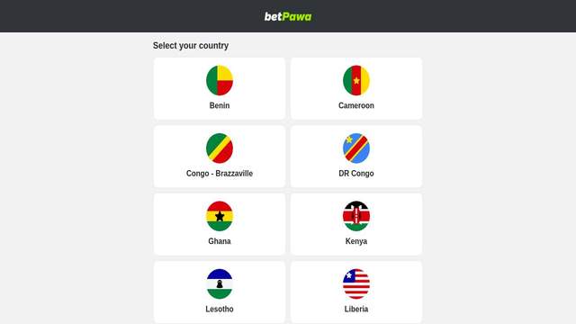 Betpawa casino screenshot