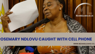Rosemary Ndlovu Caught with Cell Phone