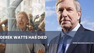 'Carte Blanche' presenter Derek Watts Has Died