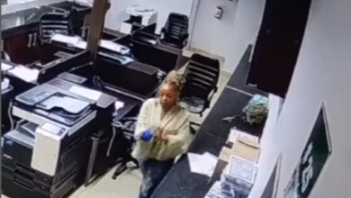 Ehlanzeni TVET College Stuff Member Caught On Camera Allegedly "Spraying Muthi" In The Stuff Room