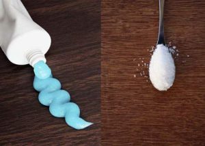 Toothpaste & Sugar Scrub